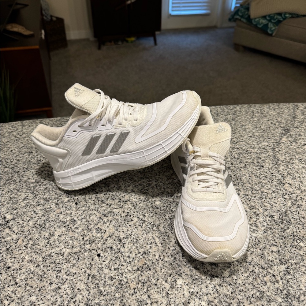 Adidas White Running Shoes - NWOT